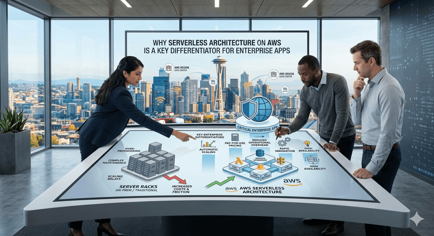 Serverless Architecture on AWS is a Key Differentiator